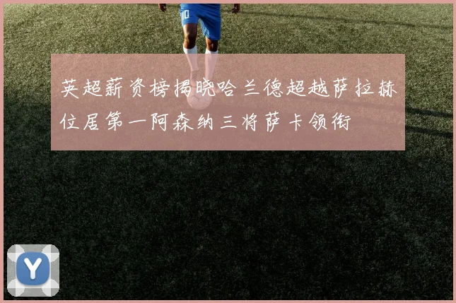 英超薪资榜揭晓哈兰德超越萨拉赫位居第一阿森纳三将萨卡领衔